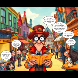 Whose Hello Is It, Anyway? - Text-based game