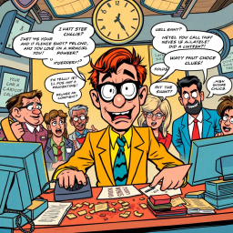 Whose Hello Is It Anyway? - Text-based game