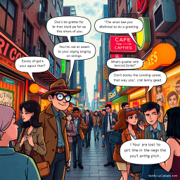 Whose Hello Is It Anyway? - Text-based game