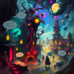 Nightmare Swap: Whose Dream Is This? - Text-based game