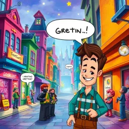Whose Hello Is It Anyway? - Text-based game