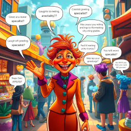 Whose Hello Is It Anyway? - Text-based game