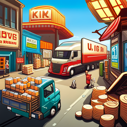 Kei Truck King - Text-based game