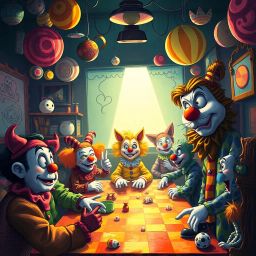 Whose Game Is It Anyway? - Text-based game