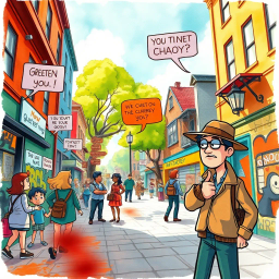 Whose Hello is it Anyway? - Text-based game