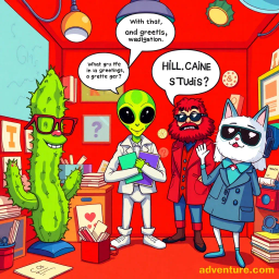 Whose Hello Is It Anyway? - Text-based game