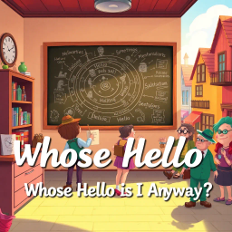 Whose Hello Is It Anyway? - Text-based game