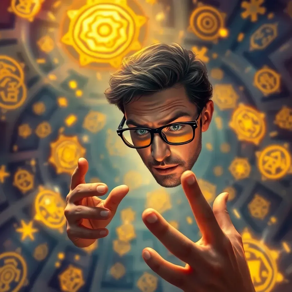 Spinning Glyphs Adventure