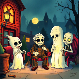 Dearly Departed: Whose Hello is it Anyway? - Text-based game