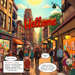 Whose Hello Is It Anyway? - Text-based game