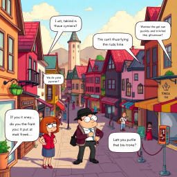 Whose Hello Is It Anyway? - Text-based game