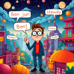 Whose Hello Is It Anyway? - Text-based game