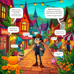 Whose Hello is it Anyway? - Text-based game