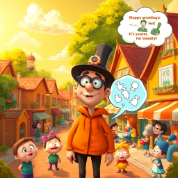 Whose Hello Is It Anyway? - Text-based game