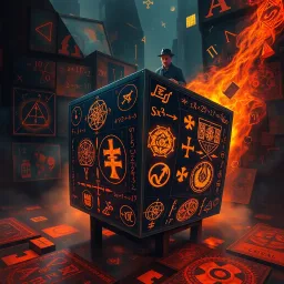 Spinning Glyph Adventure - Text-based game