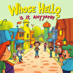 Whose Hello is it Anyway? - Text-based game
