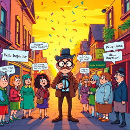 Whose Hello Is It Anyway? - Text-based game