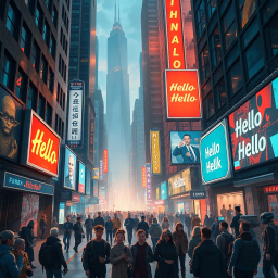 Whose Hello Is It Anyway? - Text-based game