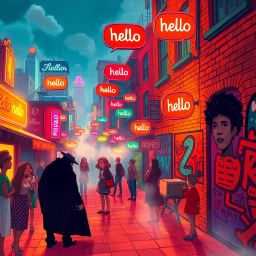 Whose Hello Is It Anyway? - Text-based game