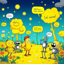 Whose Hello is it Anyway? - Text-based game
