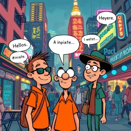 Whose Hello Is It Anyway? - Text-based game