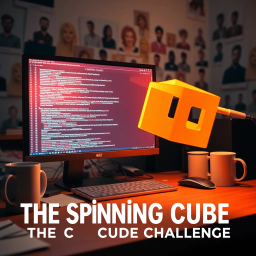 The Spinning Cube Challenge - Text-based game