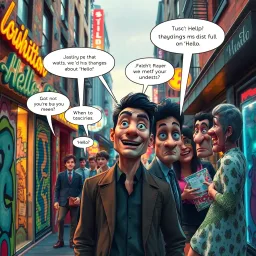 Whose Hello is it Anyway? - Text-based game