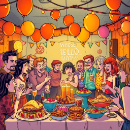 Whose Hello Is It Anyway? - Text-based game