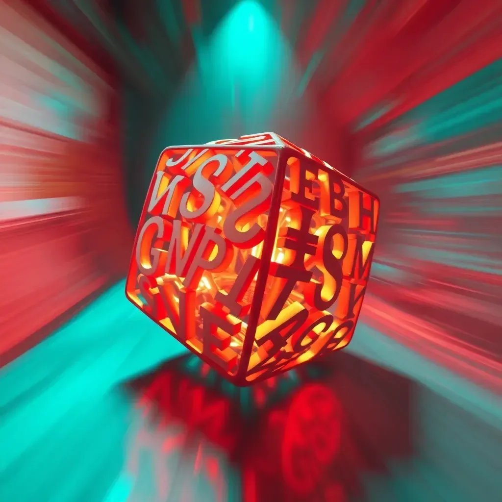 Spinning Glyphs
