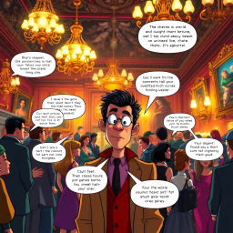 Whose Hello Is It Anyway? - Text-based game