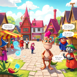 Whose Hello is it Anyway? - Text-based game