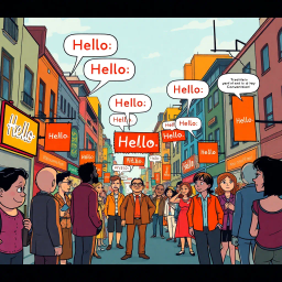 Whose Hello Is It Anyway? - Text-based game