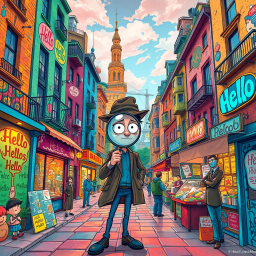 Whose Hello Is It Anyway? - Text-based game