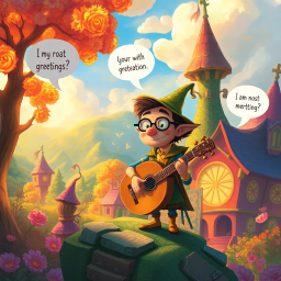 Whose Hello Is It Anyway? - Text-based game