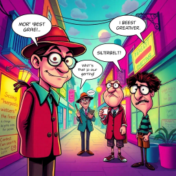 Whose Hello Is It Anyway? - Text-based game