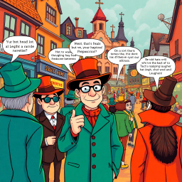 Whose Hat Is It Anyway? - Text-based game