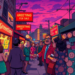 Whose Hello Is It Anyway? - Text-based game