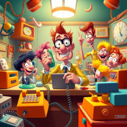 Whose Hello Is It Anyway? - Text-based game