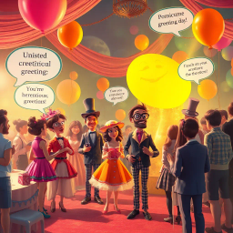 Whose Hello Is It Anyway? - Text-based game