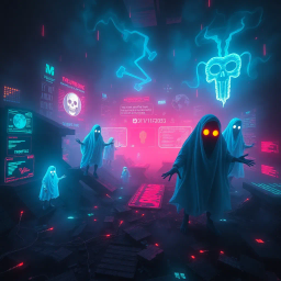 Haunted Byte: Who's This? - Text-based game