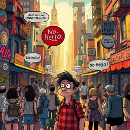 Whose Hello is it Anyway? - Text-based game