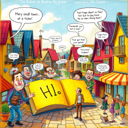 Whose Hello Is It Anyway? - Text-based game