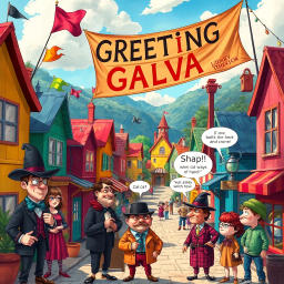 Whose Hello is it Anyway? - Text-based game