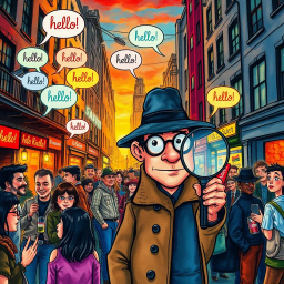 Whose Hello Is It Anyway? - Text-based game