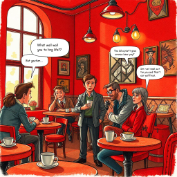 Whose Hello Is It Anyway? - Text-based game