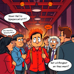 Whose Hello is it Anyway? - Text-based game