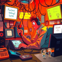 Whose Hello Is It Anyway? - Text-based game