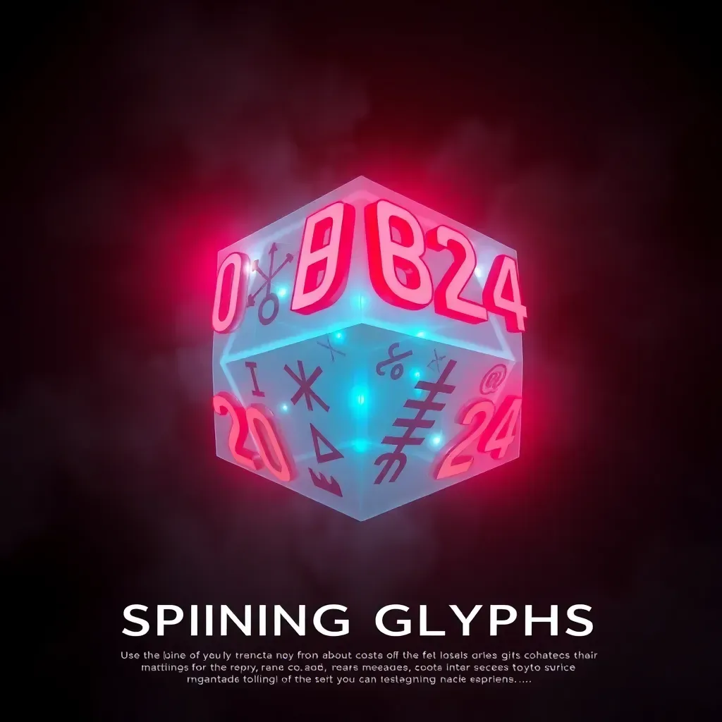 Spinning Glyphs