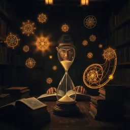 Spinning Glyphs - Text-based game