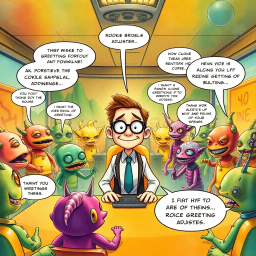 Whose Hello Is It Anyway? - Text-based game